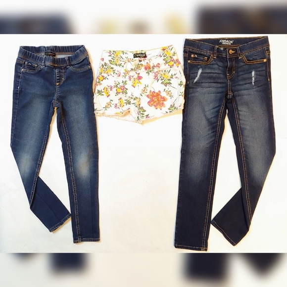 NWT Girls Jordache Jeggings White Jeans Leggings Pants Fashion Bottom Wear